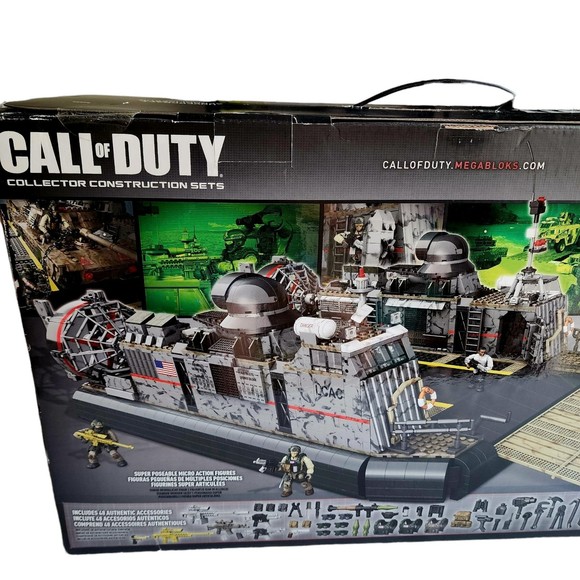 Mega Bloks Call of Duty Hovercraft 06859 2795 Factory Sealed Retired RARE NEW - Picture 6 of 10